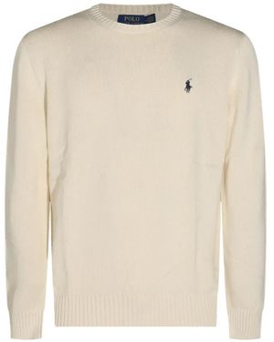 Polo Ralph Lauren Logo-Embroidered Jumper - White