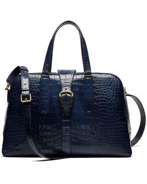 Bally Week Bowling ボストンバッグ - ブルー