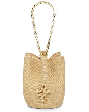 Ruslan Baginskiy Chain Strap Convertible Hat Bag - White
