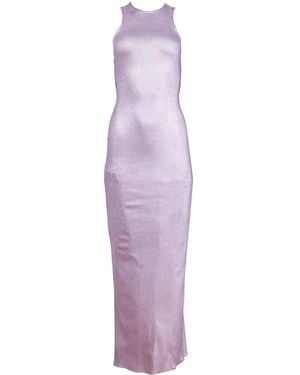 Fleur du Mal Flash Racer Kleid - Lila