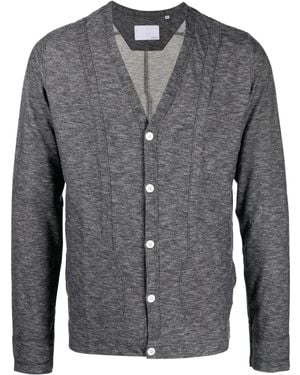 Private Stock The Constantine Mélange-Effect Cardigan - Grey