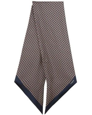 Saint Laurent Lavallière Scarf - Grey