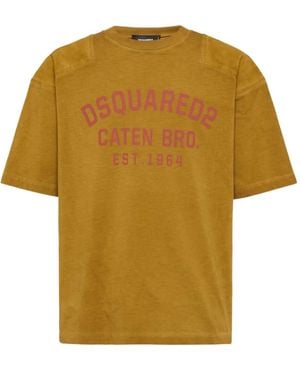 DSquared² Supernegative T-Shirt - Yellow