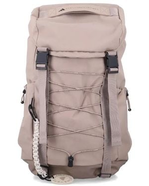 adidas By Stella McCartney Logo-Detail Hiking Backpack - Grey