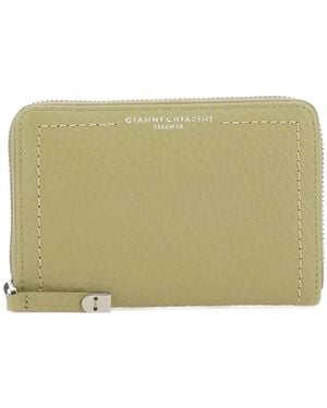 Gianni Chiarini Bubble Grained-Leather Wallet - Green