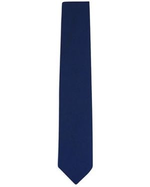 Paolo Albizzati Wool Tie - Blue