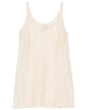 STAUD Aurielle Minikleid - Weiß