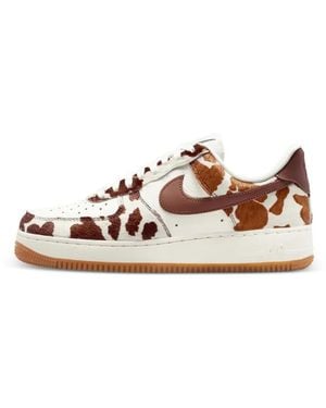 Nike Zapatillas Air Force 1 '07 Con Vaca Estampada - Multicolor