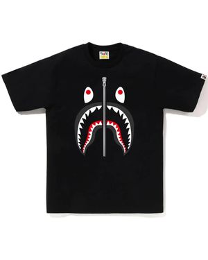 A Bathing Ape T-Shirt Con Stampa Grafica - Nero