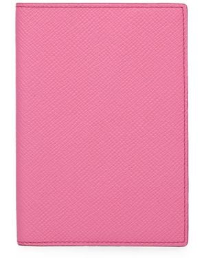 Smythson Funda Para Pasaporte Panama - Rosa