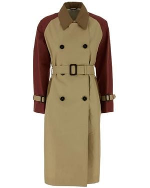 Weekend by Maxmara Canasta Colour-Block Trench Coat - Natural