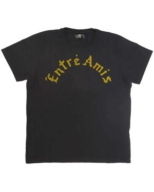 HTC Flocked-Print T-Shirt - Black