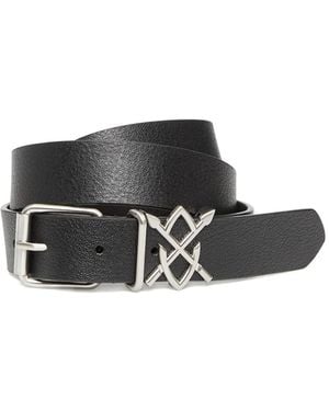Daily Paper Shield Buckle Belt - Black