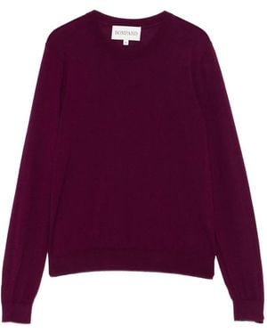Eric Bompard Extrafine Crew-Neck Pullover - Purple