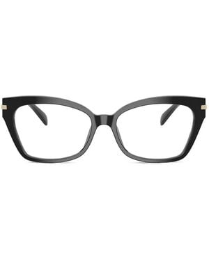 Michael Kors Montego Bay Bril Met Cat-Eye Montuur - Zwart