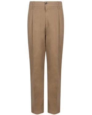 BE ABLE Pleated Pants - Natural