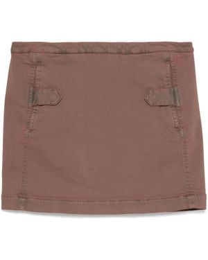 KNWLS Shiv Mini Skirt - Brown