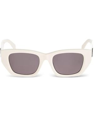 Palm Angels Square-Frame Sunglasses - Natural