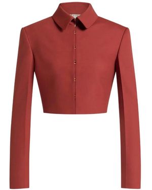 Alberta Ferretti Collared Jacket