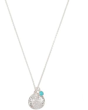 Dower & Hall Embellished Pendant Necklace - White