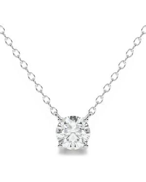 Diamond Essentials Diamond Pendant Necklace - Mettallic