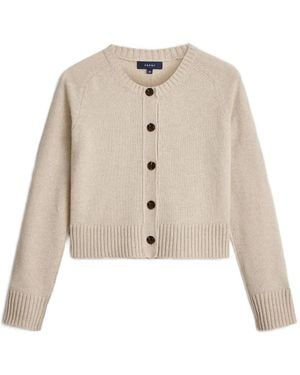 Soeur Virginia Button-Up Cardigan - Natural