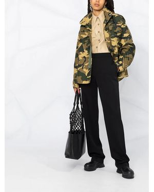 Stella McCartney ハイウエスト テーラードパンツ - ホワイト
