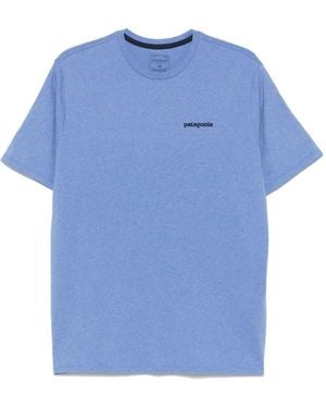 Patagonia P-6 Logo Responsibili-tee® Tシャツ - ブルー