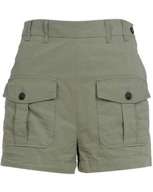 Philippe Model Shorts Con Tasche Cargo - Verde