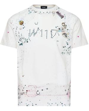 we11done Trompe-L'Oeil T-Shirt - White