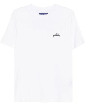 A_COLD_WALL* Logo-Print T-Shirt - White