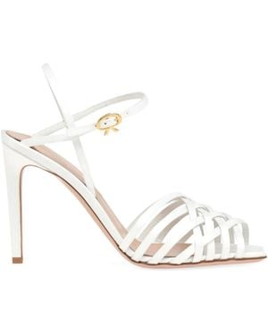 Gianvito Rossi 95Mm Kerry Sandals - White