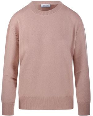 Be You Kasjmier Trui Met Ronde Alsh - Roze