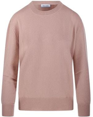 Be You Round-Neck Cashmere Sweater - Pink