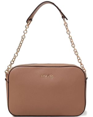 Liu Jo Medium Ecs Shoulder Bag - ブラウン