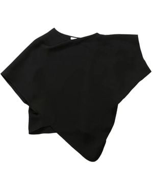The Row Asymmetric T-Shirt - Black