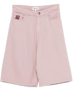 Baum und Pferdgarten Short En Jean Niamh À Broderies - Rose