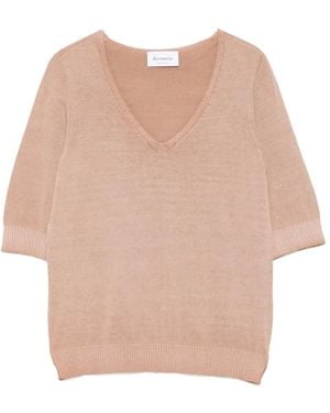 AROVESCIO Camiseta Con Cuello En V - Neutro