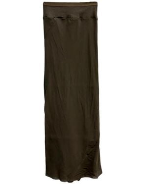 Rick Owens Maxi Skirt - Green