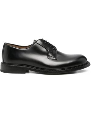 Neil Barrett Leather Derby Shoes - Black