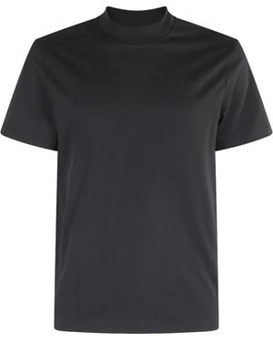 Dondup T-Shirt Met Gedrapeerde Hals - Zwart