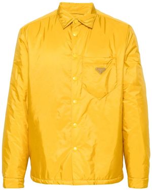 Prada Re-Nylon Shirt - Yellow