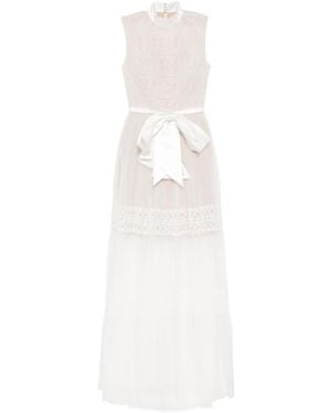 Saiid Kobeisy Lace Dress - White