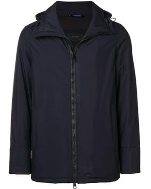 Dell'Oglio Padded Rain Jacket - Blue