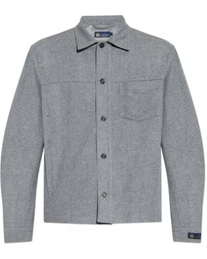 Paul & Shark Camicia Con Tasche Applicate E Bottoni - Grigio