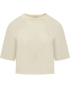 Philosophy Di Lorenzo Serafini Logo-Print T-Shirt - Natural