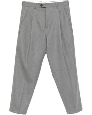 BE ABLE Pleated Side-Pocket Pants - Gray