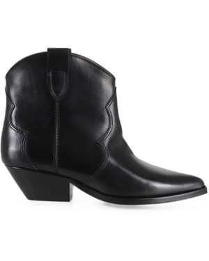 Isabel Marant Dewina Cowboy Boots - Black