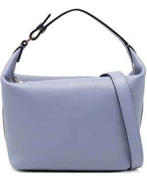 Valextra Sac Cabas Mochi À Fermeture Zippée - Blue