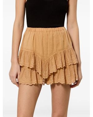 Isabel Marant Jocadia Shorts - Natural